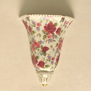 Porcelain Wall Pocket Vase